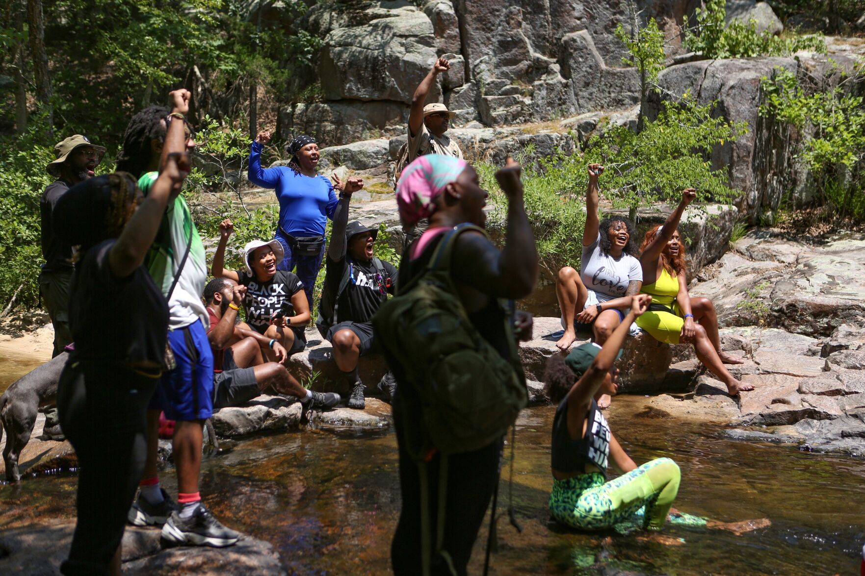 Black People Who Hike brings Black people together from all over the St. Louis area to enjoy the outdoors